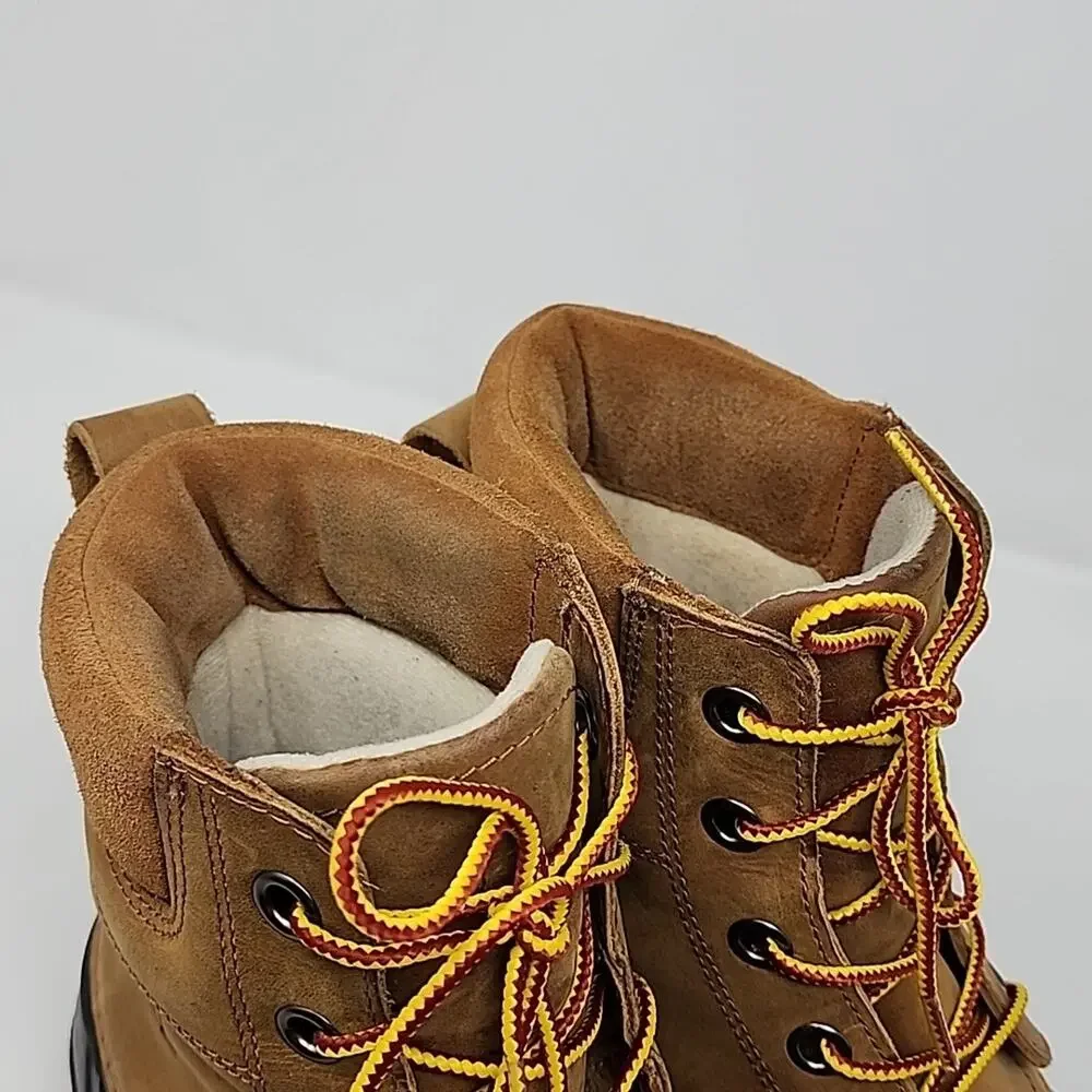 Sorel Cheyanne Lace Waterproof Men's Boots Brown Size 10